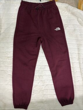 NWT The Northface Wine Burgundy Jogging Pants Joggers XS S